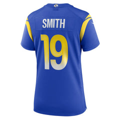 NFL Xavier Smith Los Angeles Rams Women's Home Game Jersey - Royal