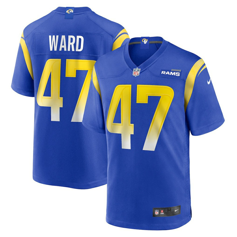 NFL Alex Ward Los Angeles Rams Home Game Jersey - Royal