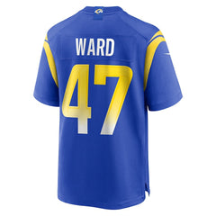 NFL Alex Ward Los Angeles Rams Home Game Jersey - Royal