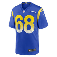 NFL Mike McAllister Los Angeles Rams Home Game Jersey - Royal
