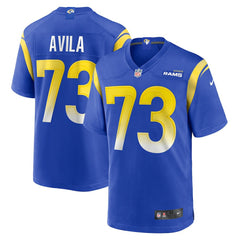 NFL Steve Avila Los Angeles Rams Home Game Jersey - Royal