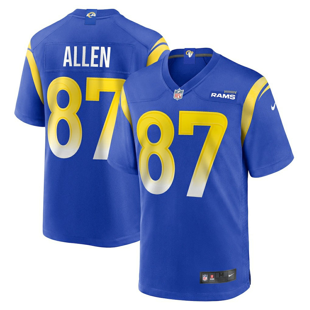 NFL Davis Allen Los Angeles Rams Home Game Jersey - Royal