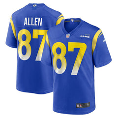 NFL Davis Allen Los Angeles Rams Home Game Jersey - Royal
