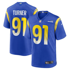 NFL Kobie Turner Los Angeles Rams Home Game Jersey - Royal