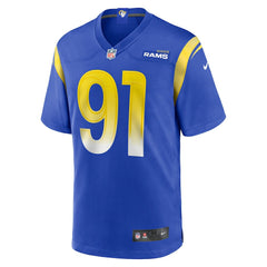 Kobie Turner Los Angeles Rams Home Game Jersey Royal
