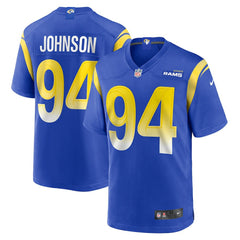 NFL Desjuan Johnson Los Angeles Rams Home Game Jersey - Royal