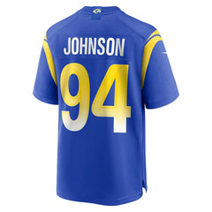 NFL Desjuan Johnson Los Angeles Rams Home Game Jersey - Royal