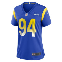 NFL Desjuan Johnson Los Angeles Rams Women's Home Game Jersey - Royal