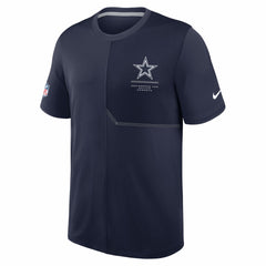 Dallas Cowboys Sideline UV Dri-FIT Coach Shirt Navy