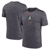 Baltimore Orioles Nike City Connect Authentic Collection Practice Velocity Performance T-Shirt - Black T-shirts