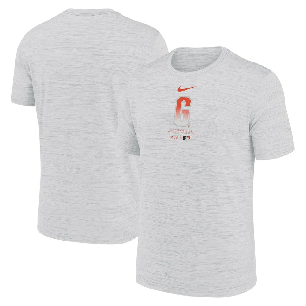 San Francisco Giants Nike City Connect Authentic Collection Practice Velocity Performance T-Shirt - White T-shirts