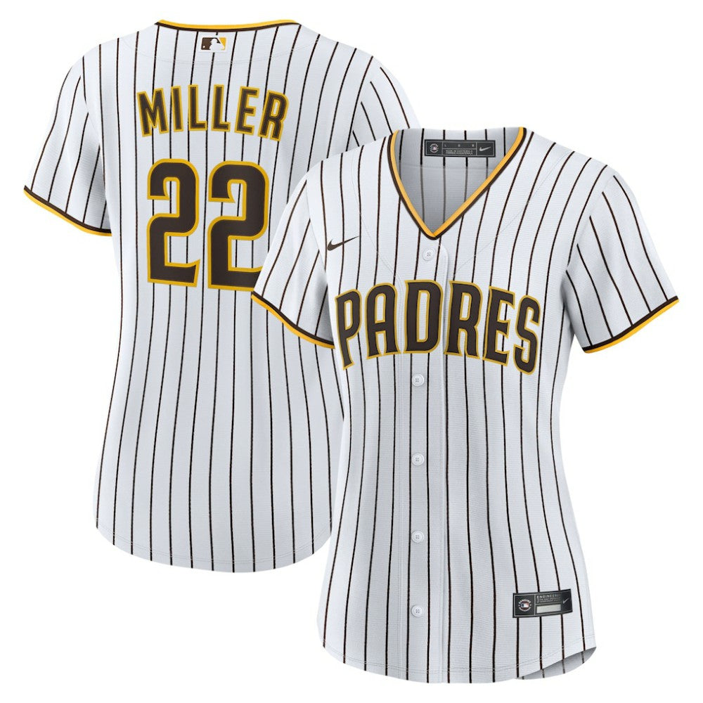 MLB Mason Miller San Diego Padres Nike Women's Home Replica Jersey - White