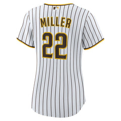 MLB Mason Miller San Diego Padres Nike Women's Home Replica Jersey - White