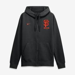 San Francisco Giants Nike Primetime Lockup Full-Zip Hoodie - Black Hoodies