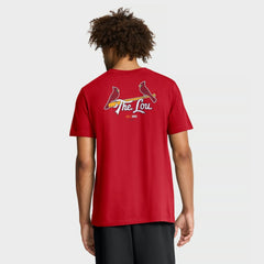 St. Louis Cardinals Nike City Connect 2-Hit T-Shirt - Red T-shirts
