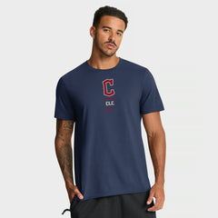 Cleveland Guardians Nike City Connect 2-Hit T-Shirt - Navy T-shirts
