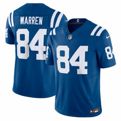 NFL Tyler Warren Indianapolis Colts Team Vapor F.U.S.E. Limited Jersey - Royal