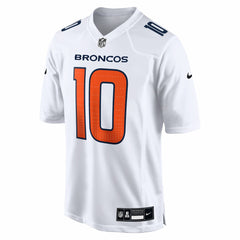 NFL Bo Nix Denver Broncos Tundra Fashion Game Jersey - White