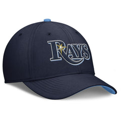 Tampa Bay Rays Nike Primetime Rise Dri-FIT Flex Hat - Navy Hats