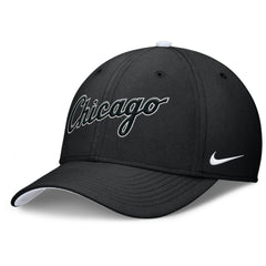 Chicago White Sox Nike Primetime Rise Dri-FIT Flex Hat - Black Hats