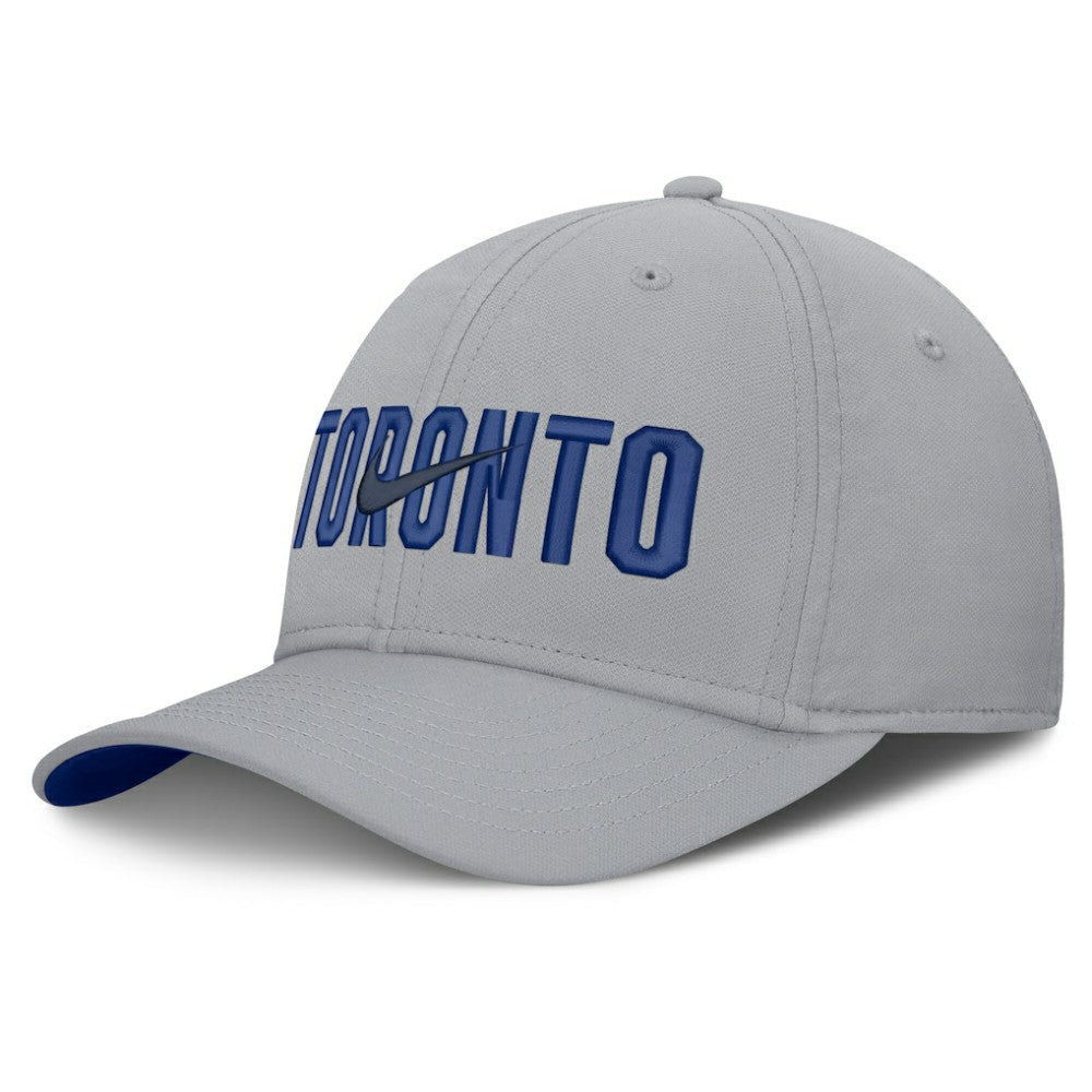 Toronto Blue Jays Nike Primetime Rise Dri-FIT Flex Hat - Gray Hats