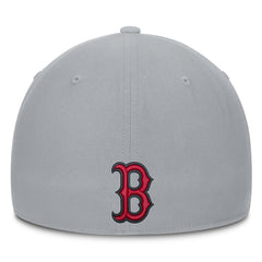 Boston Red Sox Nike Primetime Rise Dri-FIT Flex Hat - Gray Hats