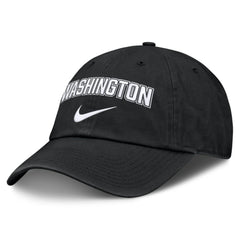 Washington Nationals Nike Primetime Club Adjustable Hat - Black Hats