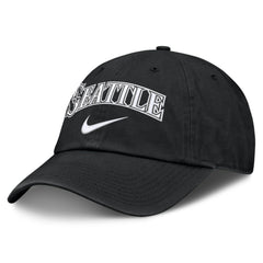 Seattle Mariners Nike Primetime Club Adjustable Hat - Black Hats