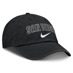 San Diego Padres Nike Primetime Club Adjustable Hat - Black Hats