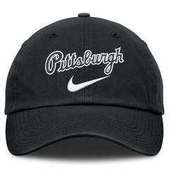 Pittsburgh Pirates Nike Primetime Club Adjustable Hat - Black Hats