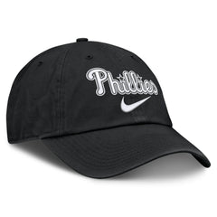 Philadelphia Phillies Nike Primetime Club Adjustable Hat - Black Hats