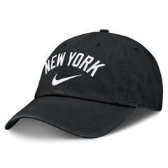 New York Yankees Nike Primetime Club Adjustable Hat - Black Hats