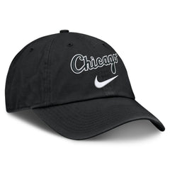Chicago White Sox Nike Primetime Club Adjustable Hat - Black Hats