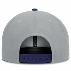 Los Angeles Dodgers Nike Primetime Pro Dri-FIT Snapback Hat - Gray/Royal Hats