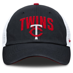 Minnesota Twins Nike Primetime Club Adjustable Trucker Hat - Navy Hats