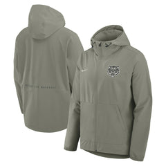 Detroit Tigers Nike Unlimited Packable Full-Zip Hooded Jacket - Olive Jackets