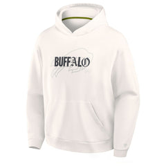 Buffalo Bills Oversized Type Play Location Hoodie Cream
