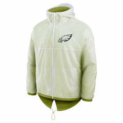 Philadelphia Eagles Type Play Down Full-Zip Jacket White
