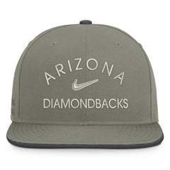 Arizona Diamondbacks Nike Pro Dri-FIT Snapback Hat - Olive Hats