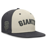 San Francisco Giants Nike Dri-FIT True Fitted Hat - Cream Hats