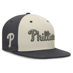Philadelphia Phillies Nike Dri-FIT True Fitted Hat - Cream Hats
