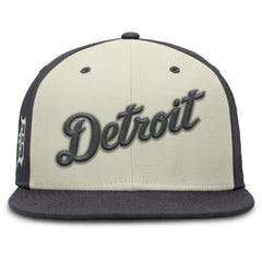 Detroit Tigers Nike Dri-FIT True Fitted Hat - Cream Hats