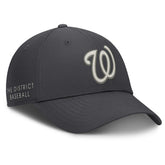 Washington Nationals Nike Club Dri-FIT Adjustable Hat - Anthracite Hats