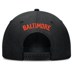 Baltimore Orioles Nike Cooperstown Rise Adjustable Hat - Black Hats