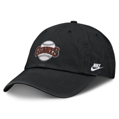 San Francisco Giants Nike Cooperstown Club Adjustable Hat - Black Hats