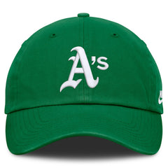 Oakland Athletics Nike Cooperstown Club Adjustable Hat - Green Hats