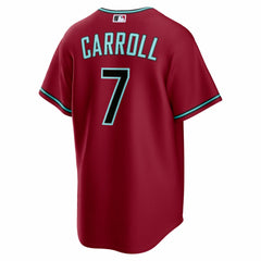 MLB Corbin Carroll Arizona Diamondbacks Nike Alternate 2 Replica Jersey - Crimson