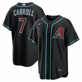 Corbin Carroll Arizona Diamondbacks Nike Alternate Replica Jersey - Black Jerseys