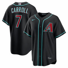 MLB Corbin Carroll Arizona Diamondbacks Nike Alternate Replica Jersey - Black