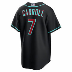 MLB Corbin Carroll Arizona Diamondbacks Nike Alternate Replica Jersey - Black